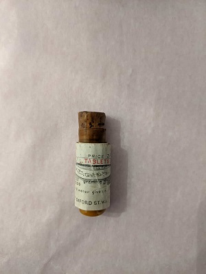 Novocaine bottle
